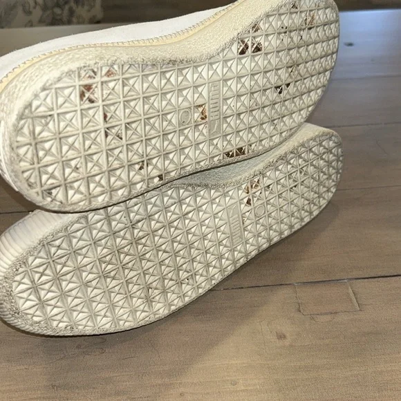 PUMA Suede Trim DLX Trainers Sneakers Sz 11 - Picture 6 of 8